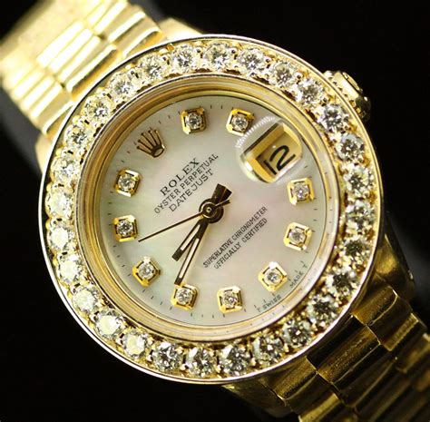 ladies presidential rolex price|rolex ladies diamond bezel watch.